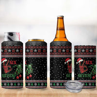 Funny Six Seven Skeleton Hand 4 in 1 Can Cooler Tumbler Meme Gen Alpha Slang - Wonder Print Shop