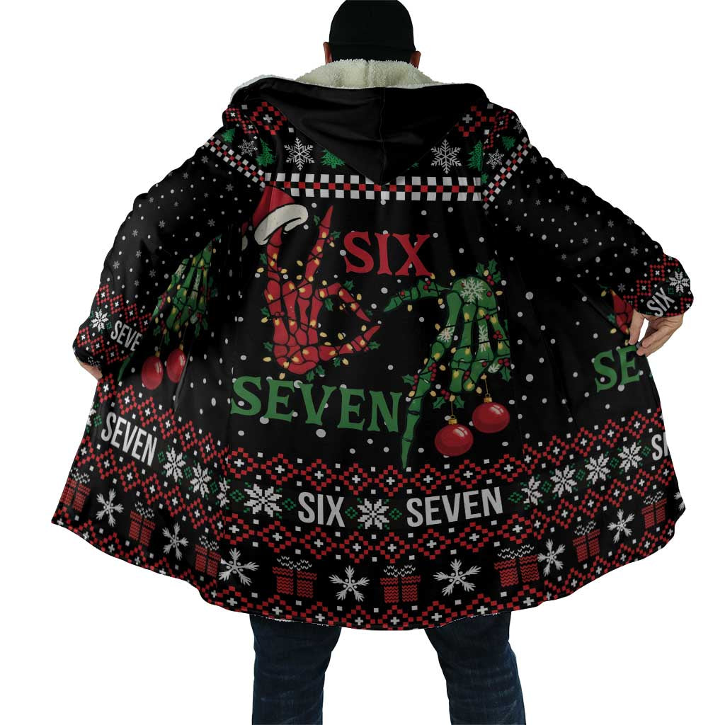 Funny Six Seven Skeleton Hand Cloak Meme Gen Alpha Slang - Wonder Print Shop
