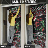 Funny Six Seven Skeleton Hand Door Cover Meme Gen Alpha Slang - Wonder Print Shop