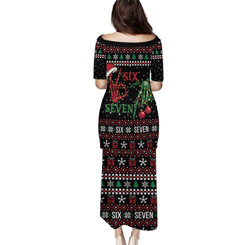 Funny Six Seven Skeleton Hand Puletasi Meme Gen Alpha Slang - Wonder Print Shop