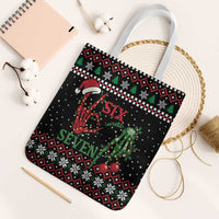 Funny Six Seven Skeleton Hand Tote Bag Meme Gen Alpha Slang - Wonder Print Shop