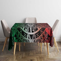 Mexico Aztec Warrior Goddess Tablecloth Aztec Skull Tribal Calender Tricolor Spirit - Wonder Print Shop