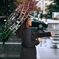 Mexico Aztec Warrior Goddess Umbrella Aztec Skull Tribal Calender Tricolor Spirit - Wonder Print Shop
