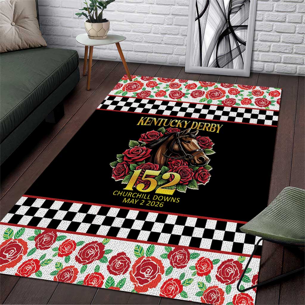 Kentucky Horse Racing 152nd Area Rug Run for the Roses May 2026