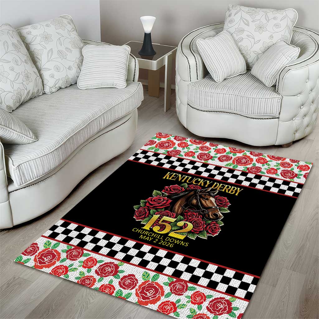 Kentucky Horse Racing 152nd Area Rug Run for the Roses May 2026