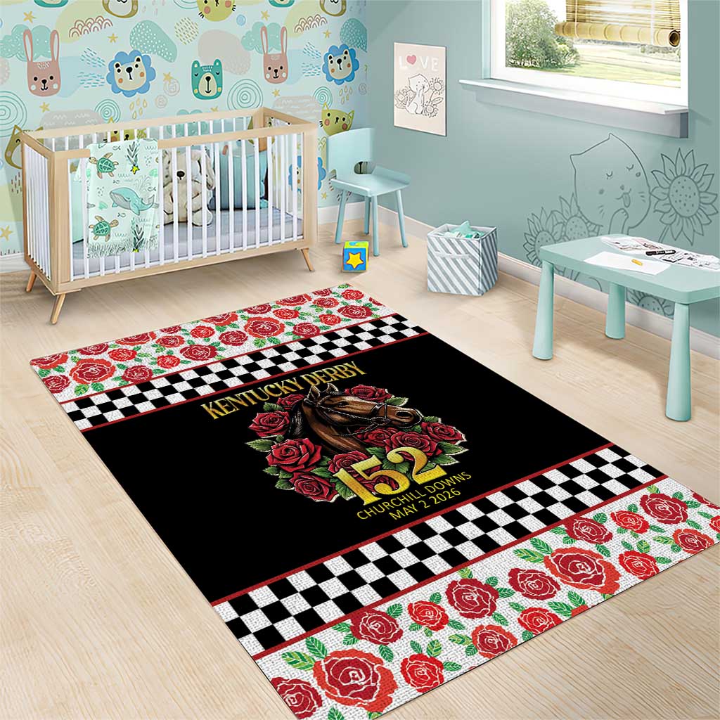 Kentucky Horse Racing 152nd Area Rug Run for the Roses May 2026