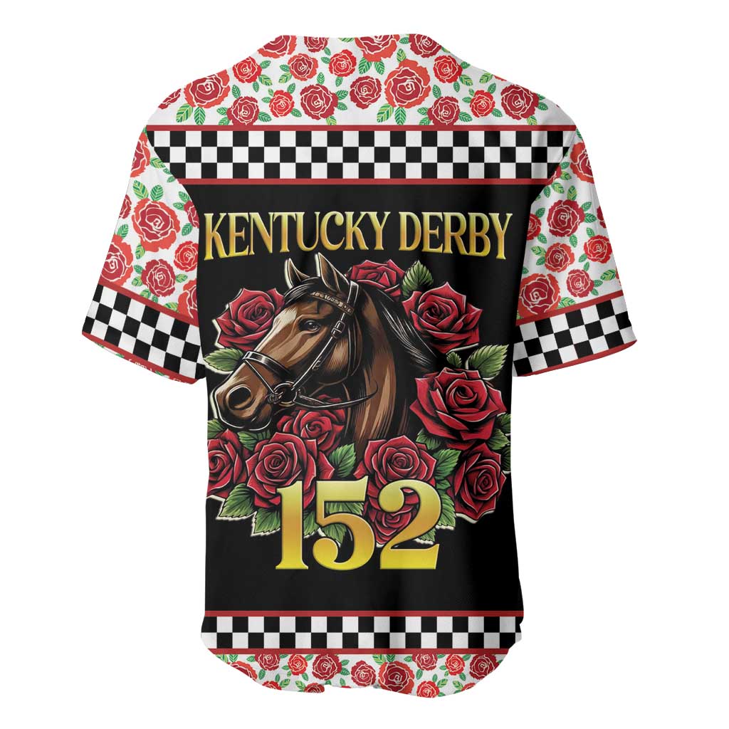 Kentucky Horse Racing 152nd Baseball Jersey Run for the Roses May 2026