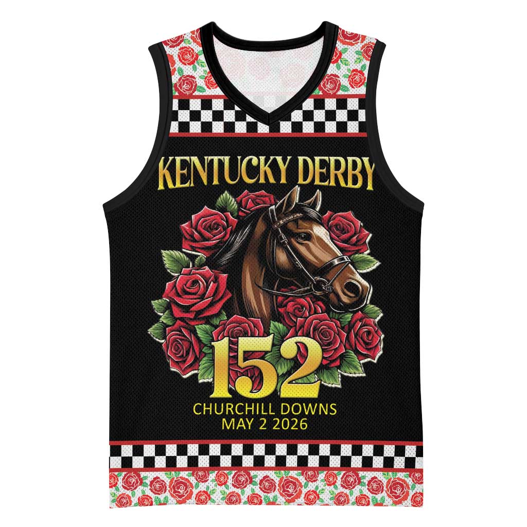 Kentucky Horse Racing 152nd Basketball Jersey Run for the Roses May 2026