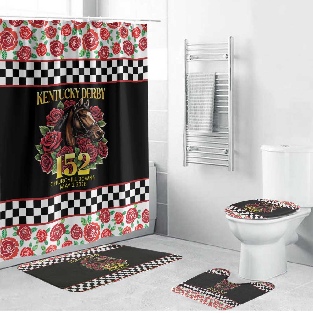Kentucky Horse Racing 152nd Bathroom Set Run for the Roses May 2026