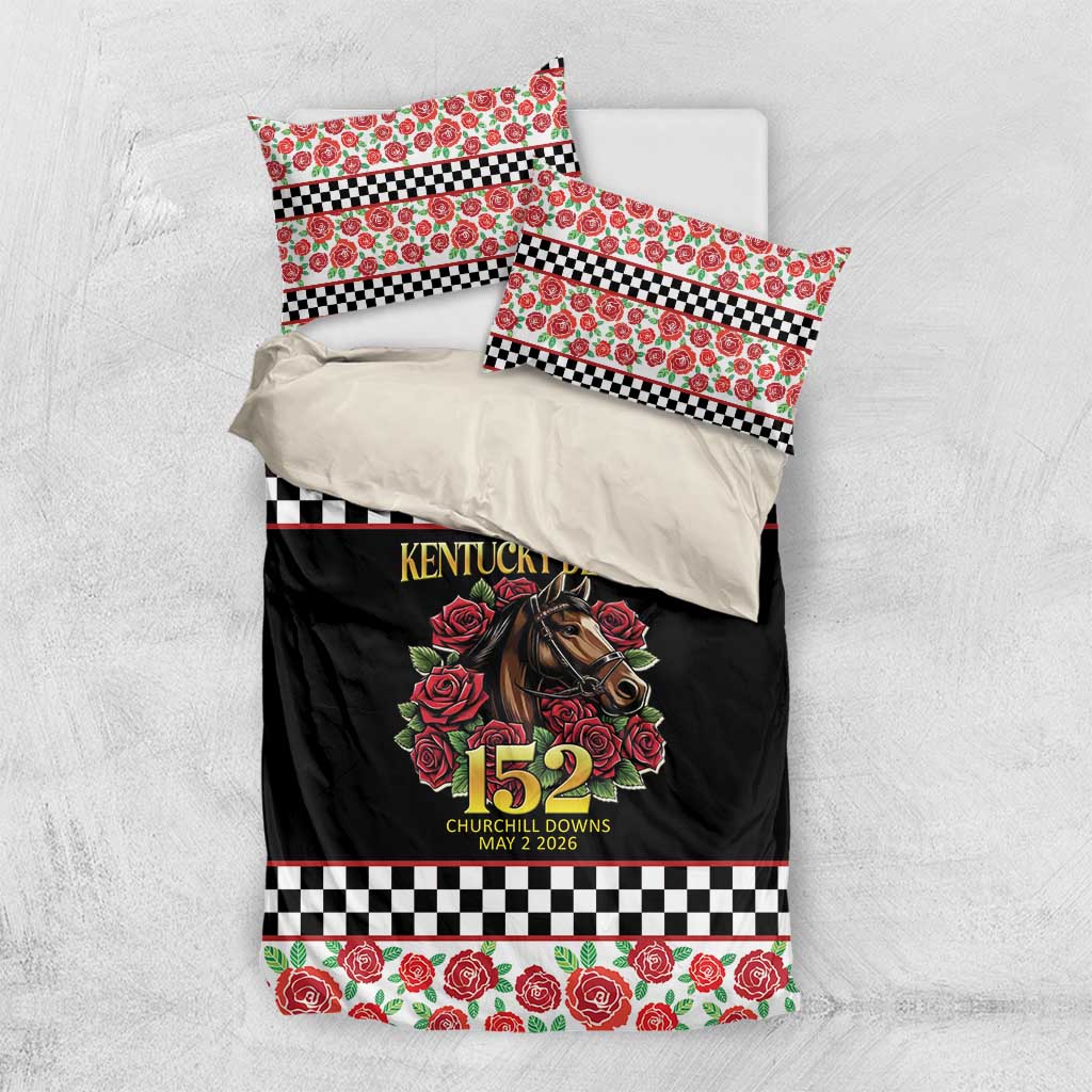 Kentucky Horse Racing 152nd Bedding Set Run for the Roses May 2026