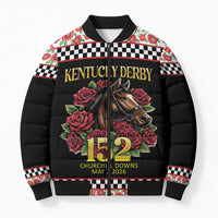 Kentucky Horse Racing 152nd Bomber Puffer Jacket Run for the Roses May 2026