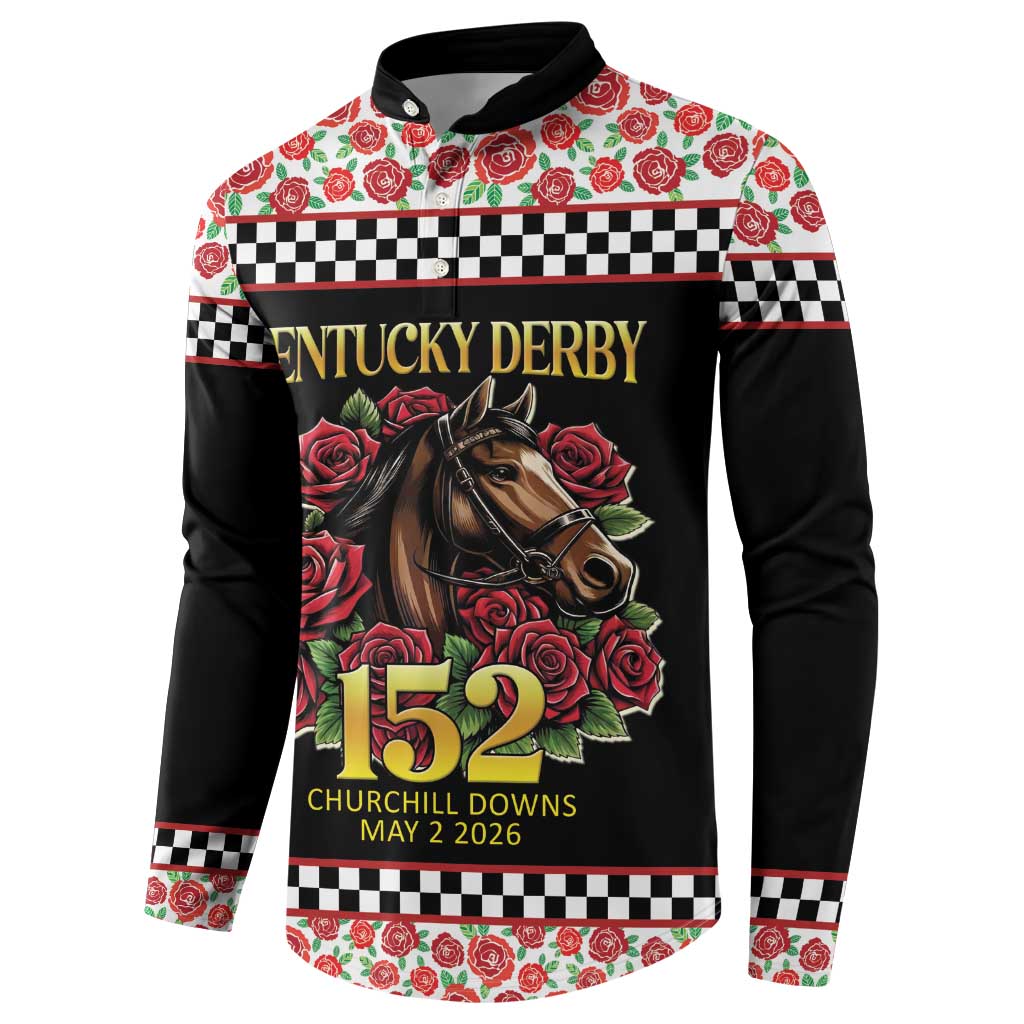 Kentucky Horse Racing 152nd Button Sweatshirt Run for the Roses May 2026