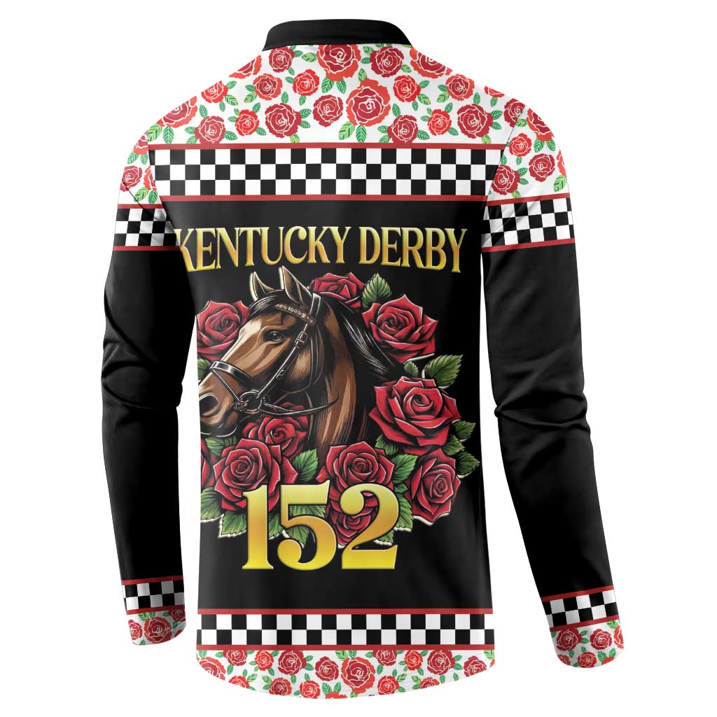 Kentucky Horse Racing 152nd Button Sweatshirt Run for the Roses May 2026