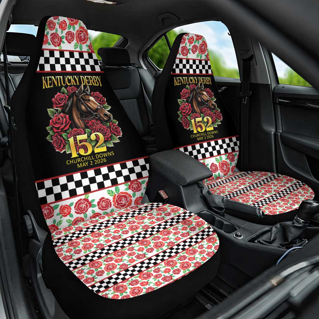 Kentucky Horse Racing 152nd Car Seat Cover Run for the Roses May 2026
