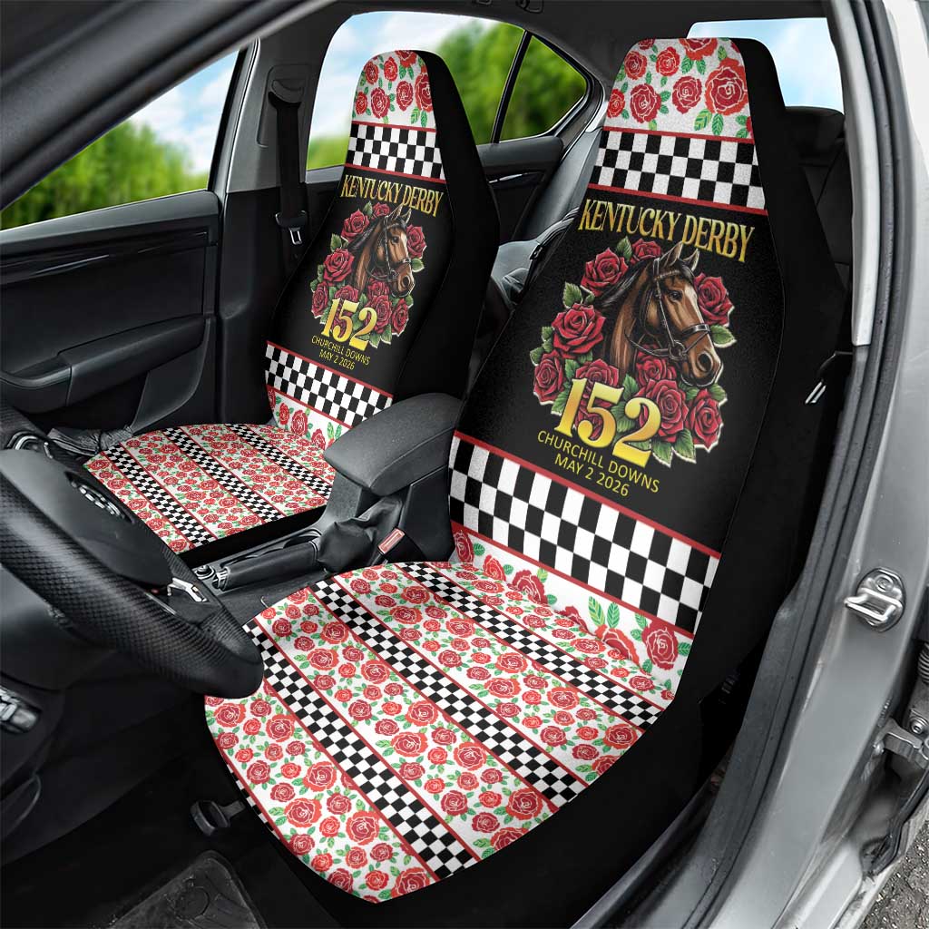 Kentucky Horse Racing 152nd Car Seat Cover Run for the Roses May 2026