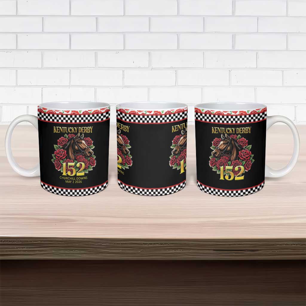 Kentucky Horse Racing 152nd Ceramic Mug Run for the Roses May 2026