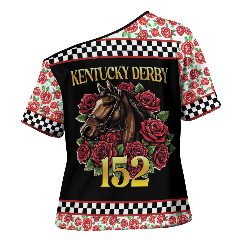 Kentucky Horse Racing 152nd Cross Shoulder Shirt Run for the Roses May 2026