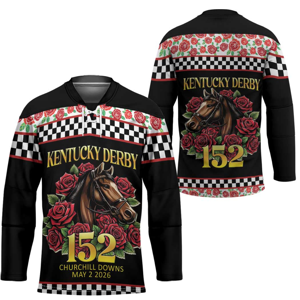 Kentucky Horse Racing 152nd Hockey Jersey Run for the Roses May 2026