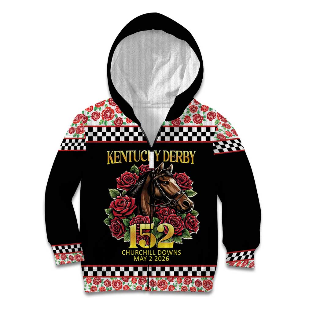 Kentucky Horse Racing 152nd Kid Hoodie Run for the Roses May 2026