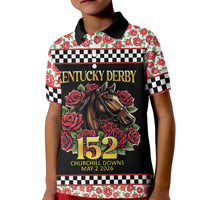 Kentucky Horse Racing 152nd Kid Polo Shirt Run for the Roses May 2026