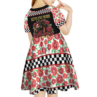 Kentucky Horse Racing 152nd Kid Short Sleeve Dress Run for the Roses May 2026