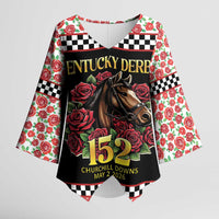 Kentucky Horse Racing 152nd Kimono Sleeve Blouse Run for the Roses May 2026