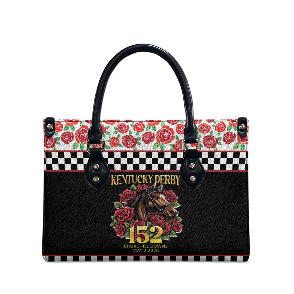 Kentucky Horse Racing 152nd Leather Bag Run for the Roses May 2026
