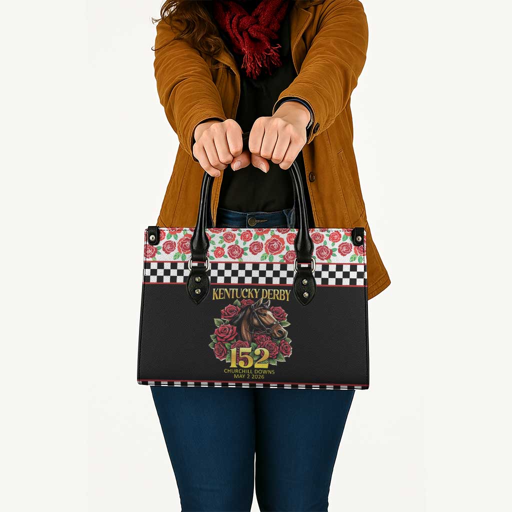 Kentucky Horse Racing 152nd Leather Bag Run for the Roses May 2026