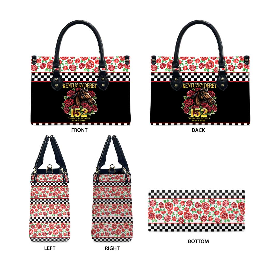 Kentucky Horse Racing 152nd Leather Bag Run for the Roses May 2026