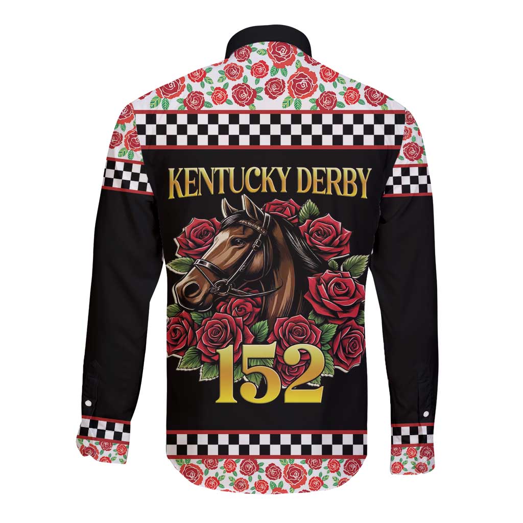 Kentucky Horse Racing 152nd Long Sleeve Button Shirt Run for the Roses May 2026