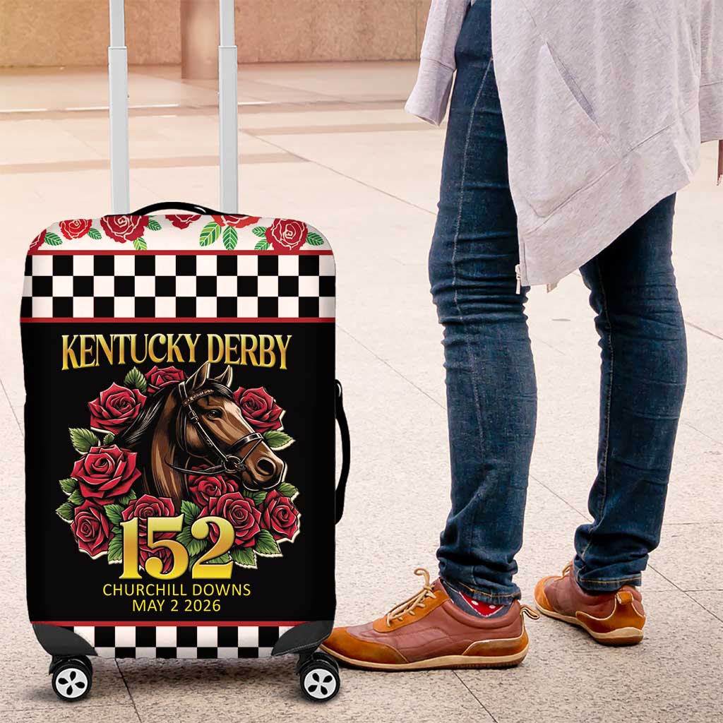 Kentucky Horse Racing 152nd Luggage Cover Run for the Roses May 2026