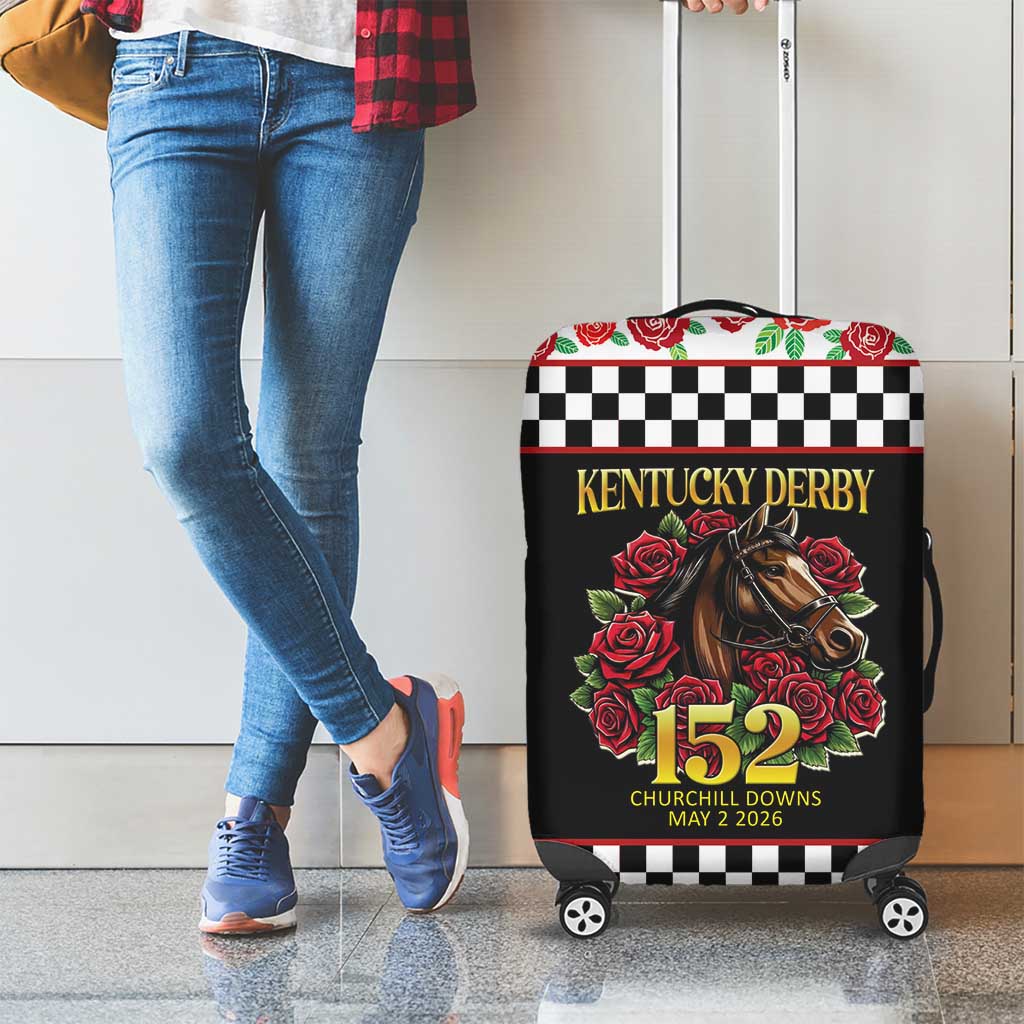 Kentucky Horse Racing 152nd Luggage Cover Run for the Roses May 2026