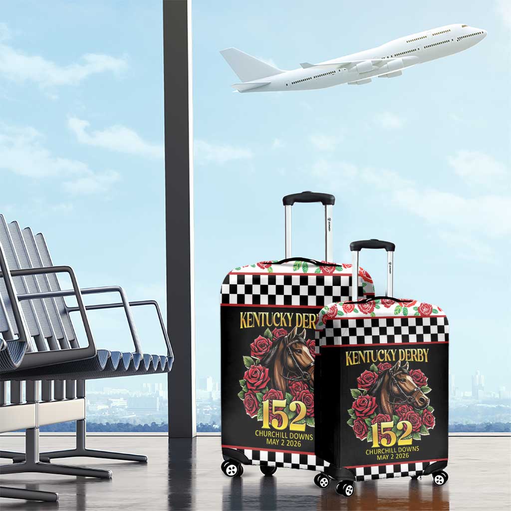 Kentucky Horse Racing 152nd Luggage Cover Run for the Roses May 2026