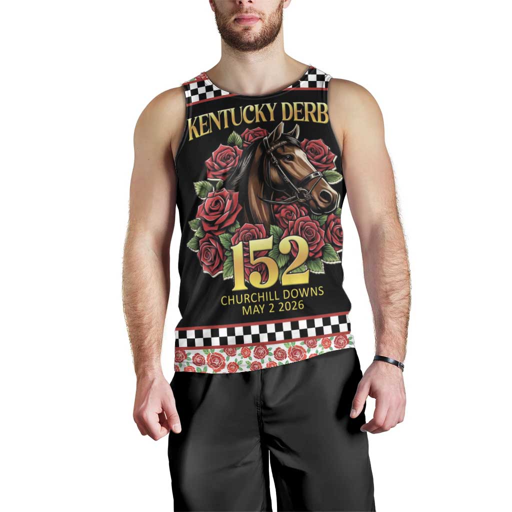 Kentucky Horse Racing 152nd Men Tank Top Run for the Roses May 2026