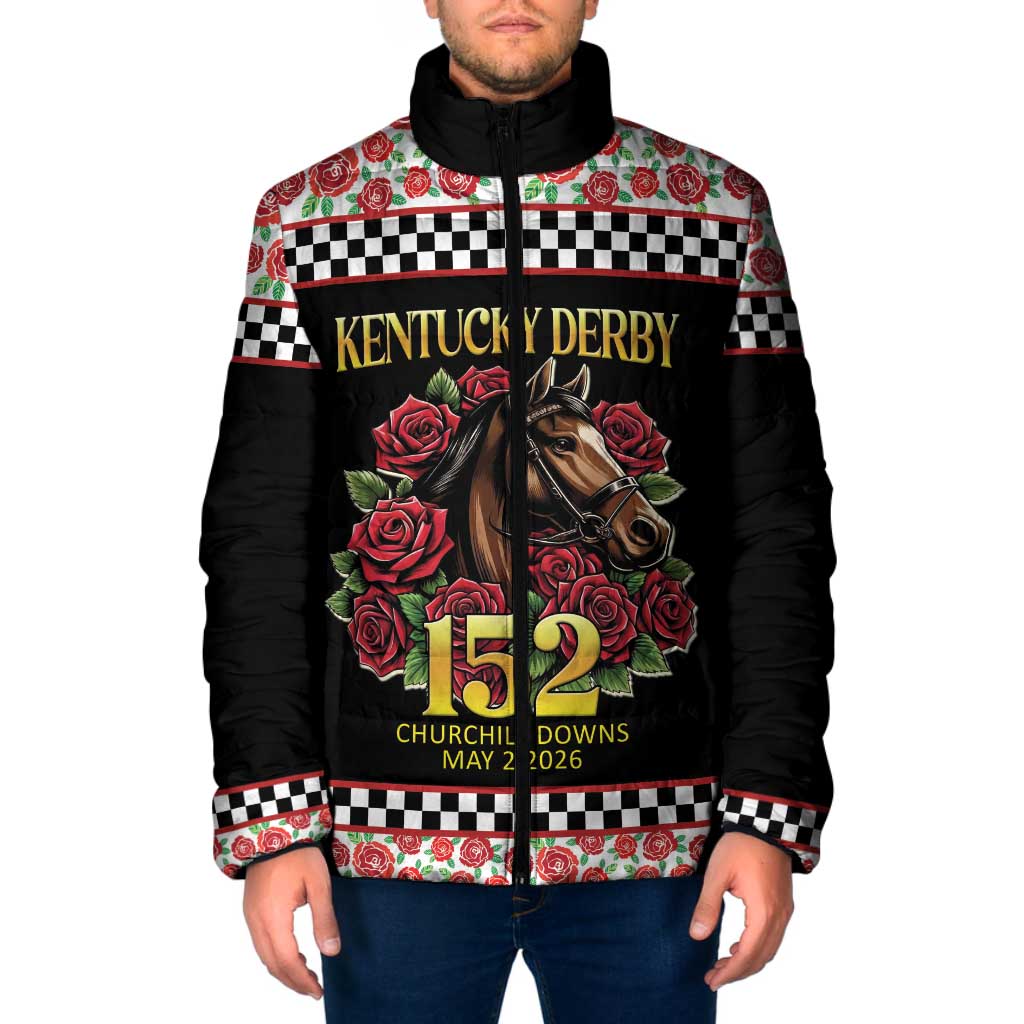 Kentucky Horse Racing 152nd Padded Jacket Run for the Roses May 2026