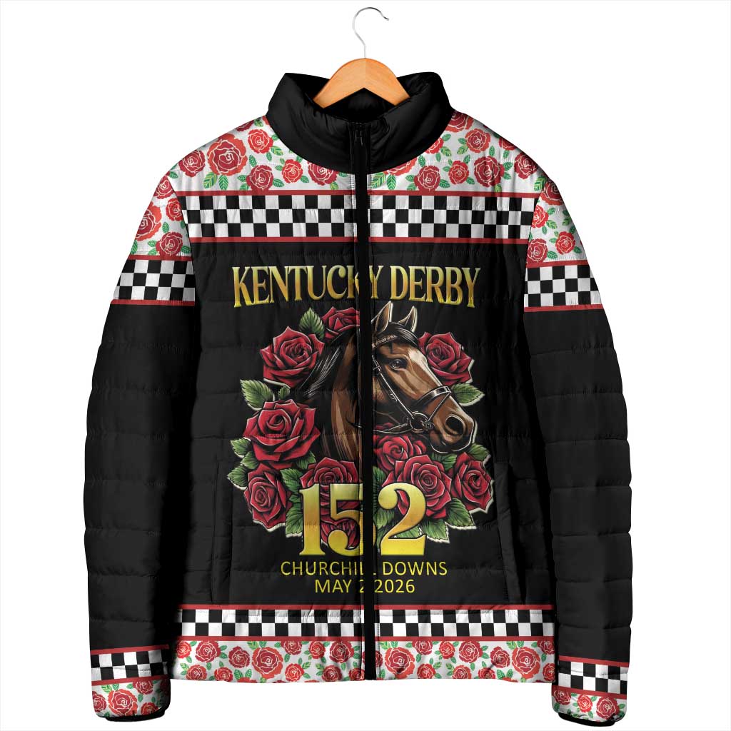 Kentucky Horse Racing 152nd Padded Jacket Run for the Roses May 2026