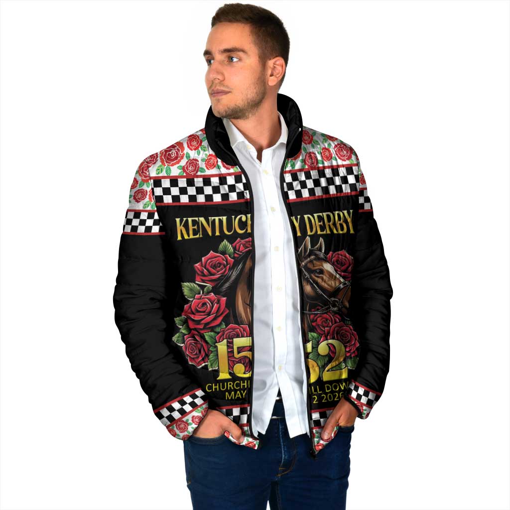 Kentucky Horse Racing 152nd Padded Jacket Run for the Roses May 2026