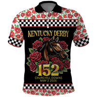 Kentucky Horse Racing 152nd Polo Shirt Run for the Roses May 2026