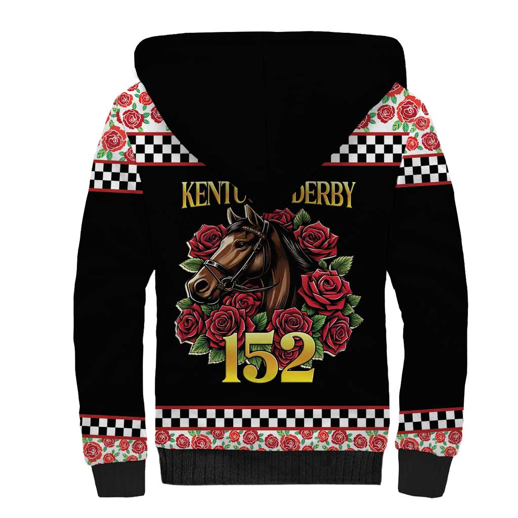 Kentucky Horse Racing 152nd Sherpa Hoodie Run for the Roses May 2026