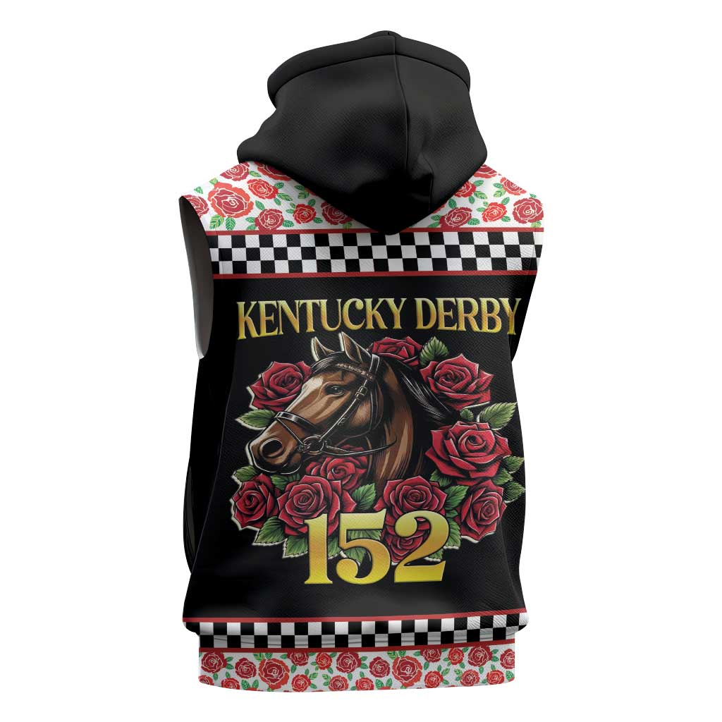 Kentucky Horse Racing 152nd Sleeveless Hoodie Run for the Roses May 2026