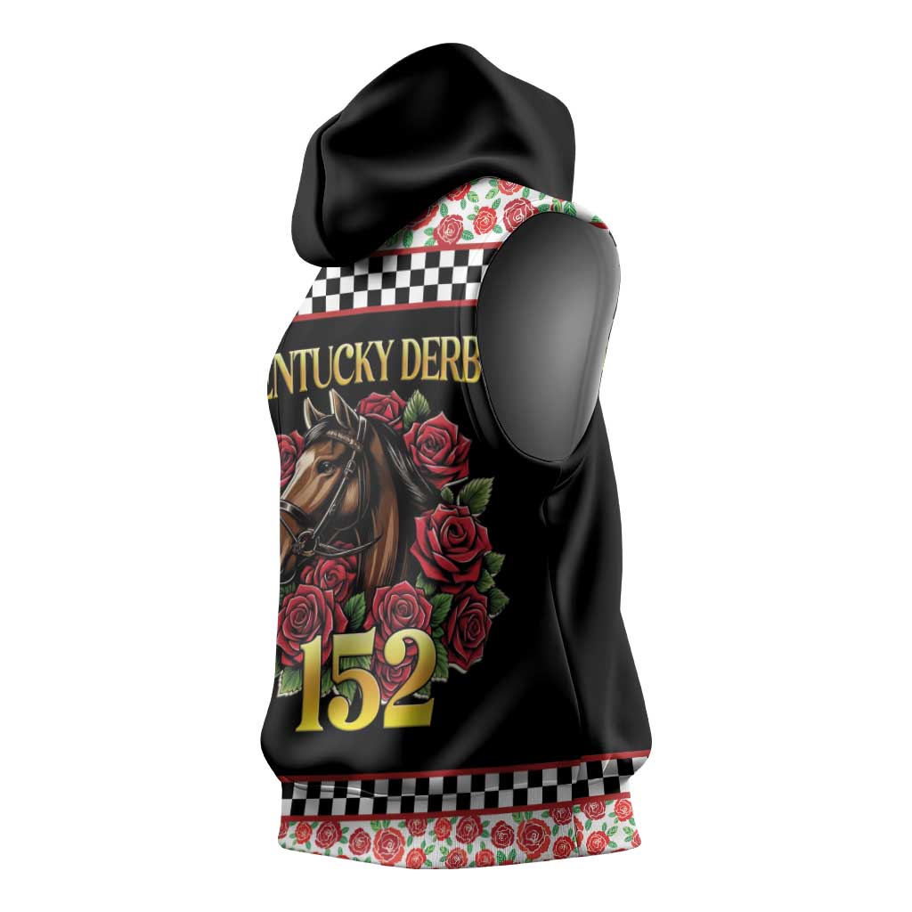 Kentucky Horse Racing 152nd Sleeveless Hoodie Run for the Roses May 2026