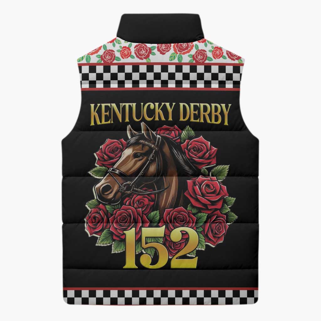 Kentucky Horse Racing 152nd Sleeveless Puffer Jacket Run for the Roses May 2026