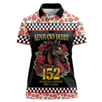 Kentucky Horse Racing 152nd Women Polo Shirt Run for the Roses May 2026