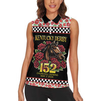 Kentucky Horse Racing 152nd Women Sleeveless Polo Shirt Run for the Roses May 2026