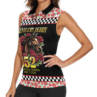 Kentucky Horse Racing 152nd Women Sleeveless Polo Shirt Run for the Roses May 2026