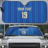 Custom World Football 2026 Sweden Auto Sun Shade Swedish The Blue and Yellow Champions