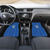 Custom World Football 2026 Sweden Car Mats Swedish The Blue and Yellow Champions