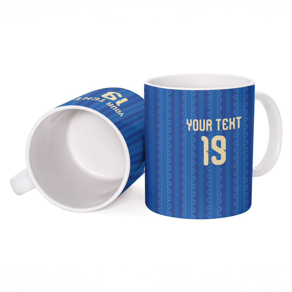 Custom World Football 2026 Sweden Ceramic Mug Swedish The Blue and Yellow Champions