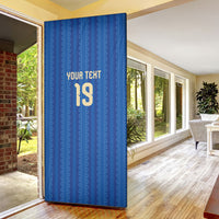 Custom World Football 2026 Sweden Door Cover Swedish The Blue and Yellow Champions