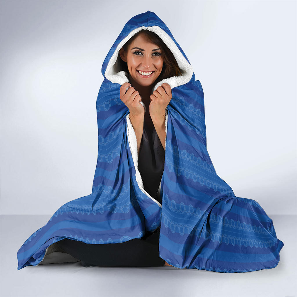 Custom World Football 2026 Sweden Hooded Blanket Swedish The Blue and Yellow Champions
